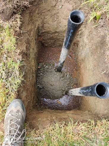 Sewer Clean Out Install